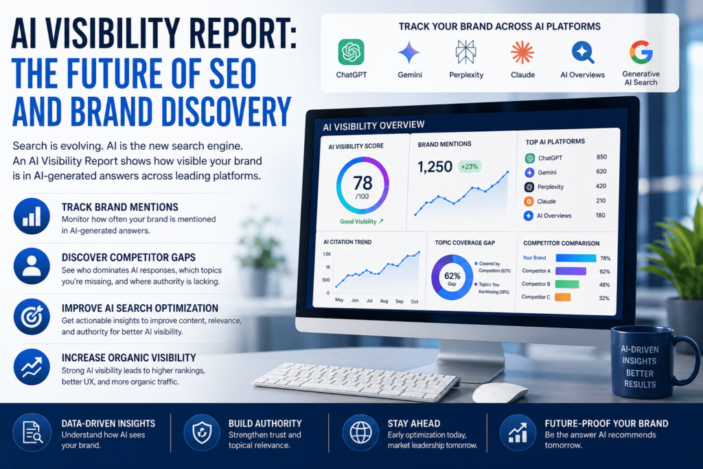 AI Visibility Report: The Future of SEO and Brand Discovery