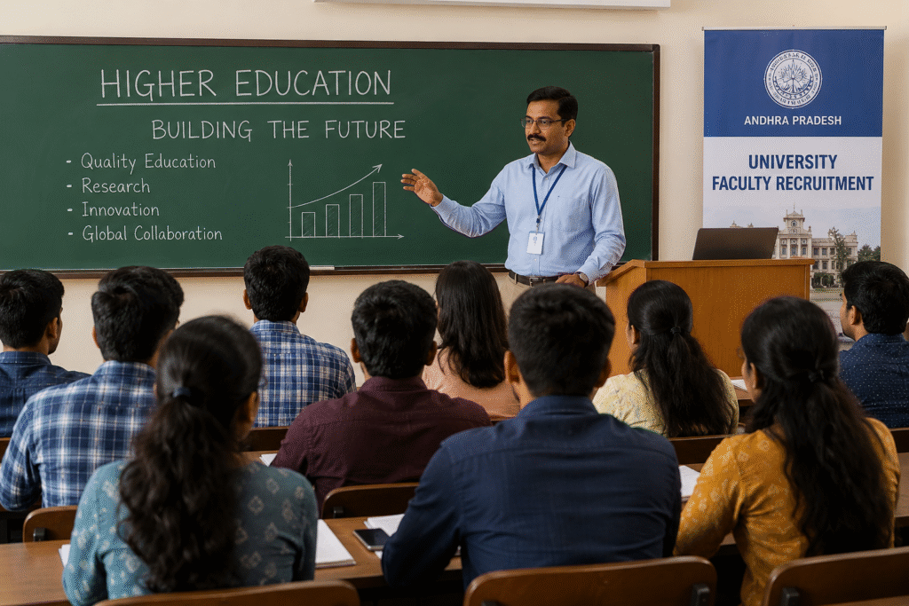 The future of Higher Education in Andhra Pradesh is discussed.