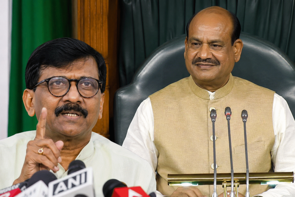 Shiv Sena (UBT) MP demanding Lok Sabha Speaker not to allow recognition of any breakaway group in view of split rumours.
