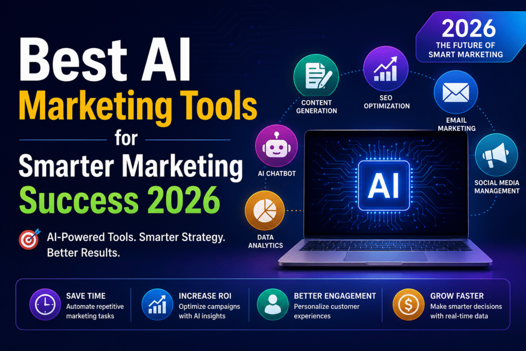 Best AI Marketing Tools for Smarter Marketing Success 2026 ?